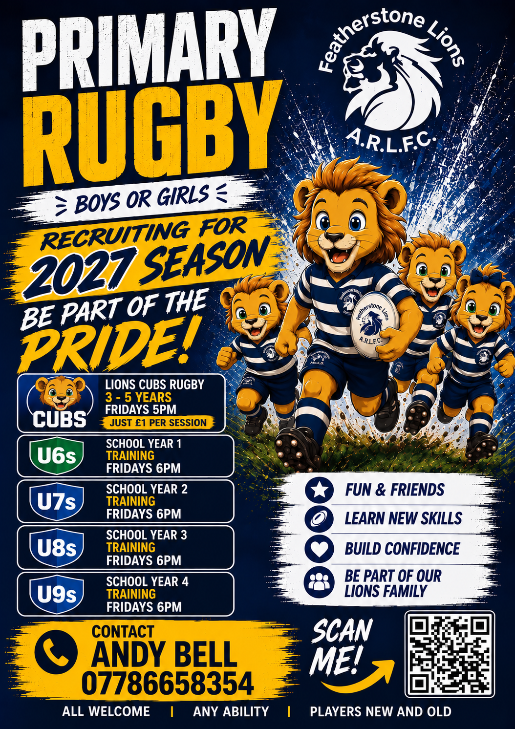 Featherstone Lions Primary Rugby League