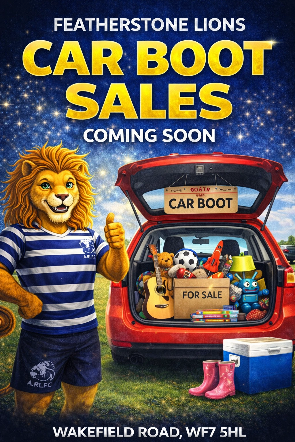 Featherstone Lions Car Boot Sales
