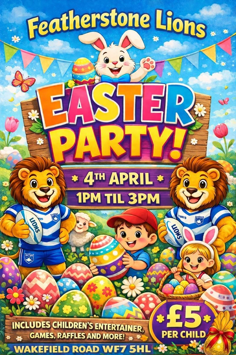 Featherstone Lions Easter Party